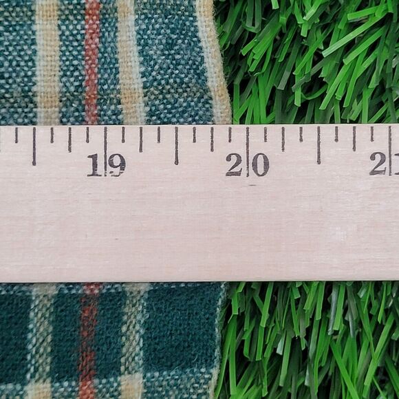 Vintage Woolrich Shadow Plaid Shirt Medium 20x30 Western - Picture 9 of 10